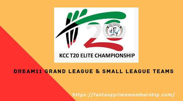 dream11 team KCC T20 Elite Championship 2023