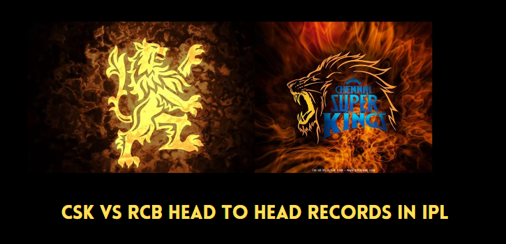 csk vs rcb head 2 head record